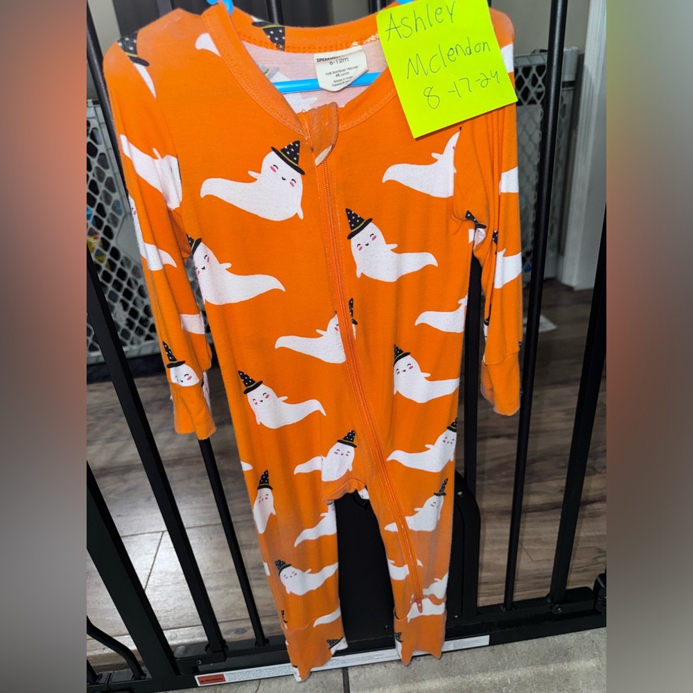 Spearmint Love 6-12 Convertible Romper Halloween